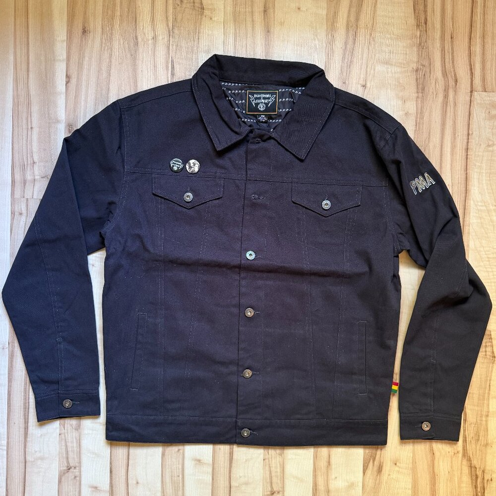 Men's Cotton Twill Trucker Jacket